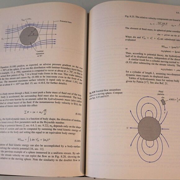 Fluid Mechanics By Frank White 3rd Edition 1994 Hardcover Book With Diskette - Picture 9 of 11